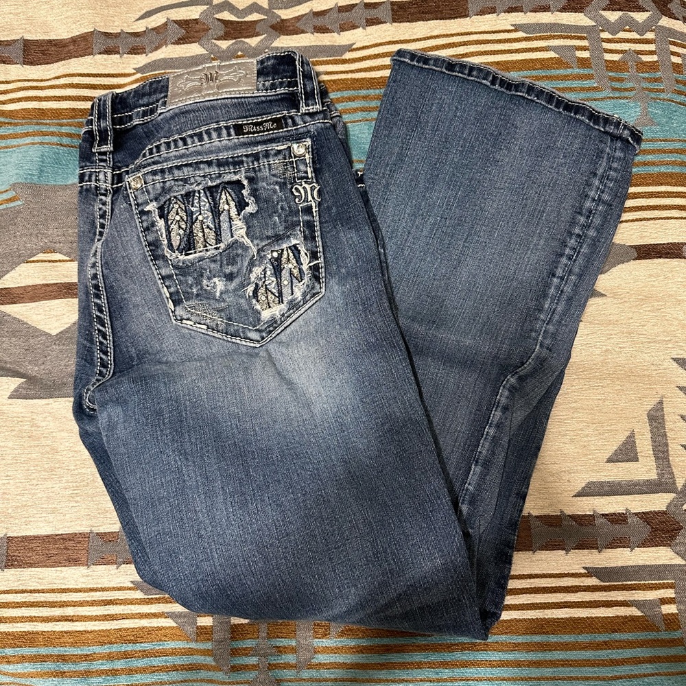 Miss Me Signature Boot Cut Jeans